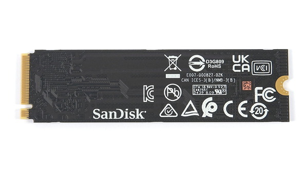 WD_BLACK SN7100 1TB/2TB」をレビュー。新時代の省電力性能、連続7GB/s