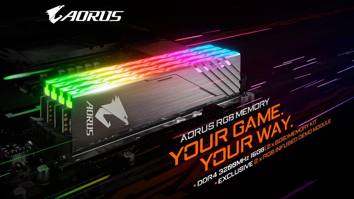 GIGABYTE AORUS RGB Memory」をレビュー。アドレッサブルLED
