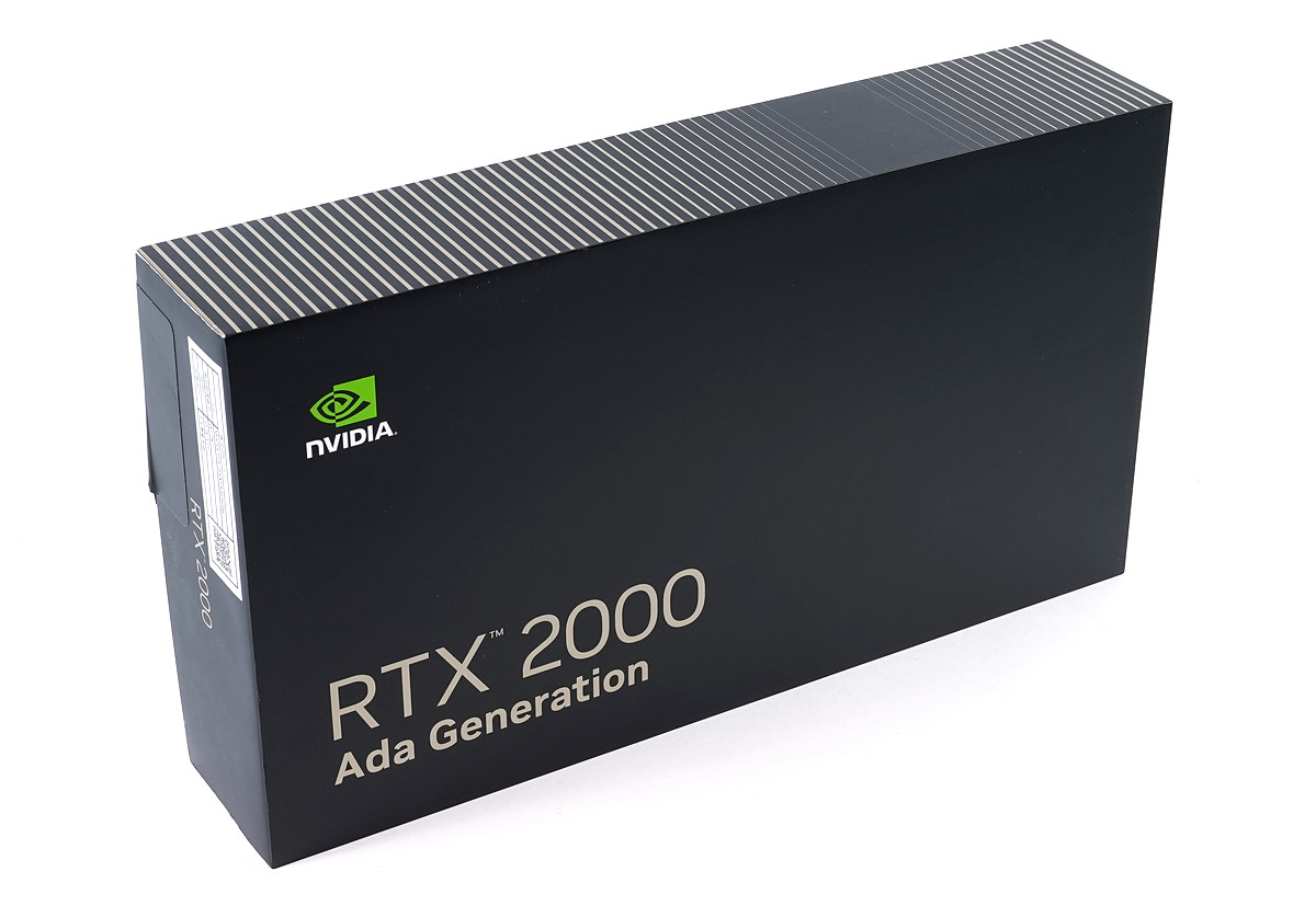 NVIDIA RTX 2000 Ada」をフォトレビュー。ベンチマークも少し | 自作と