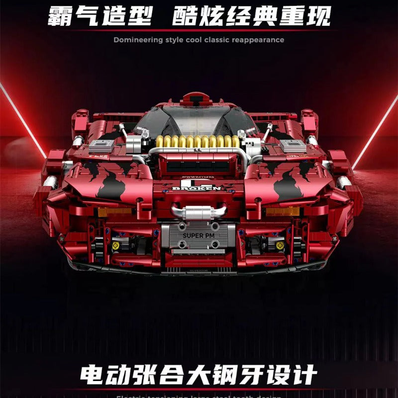 4158PCS GULY 10619 TV Let's & Go!! Brocken Gigant Sports Car – Joy