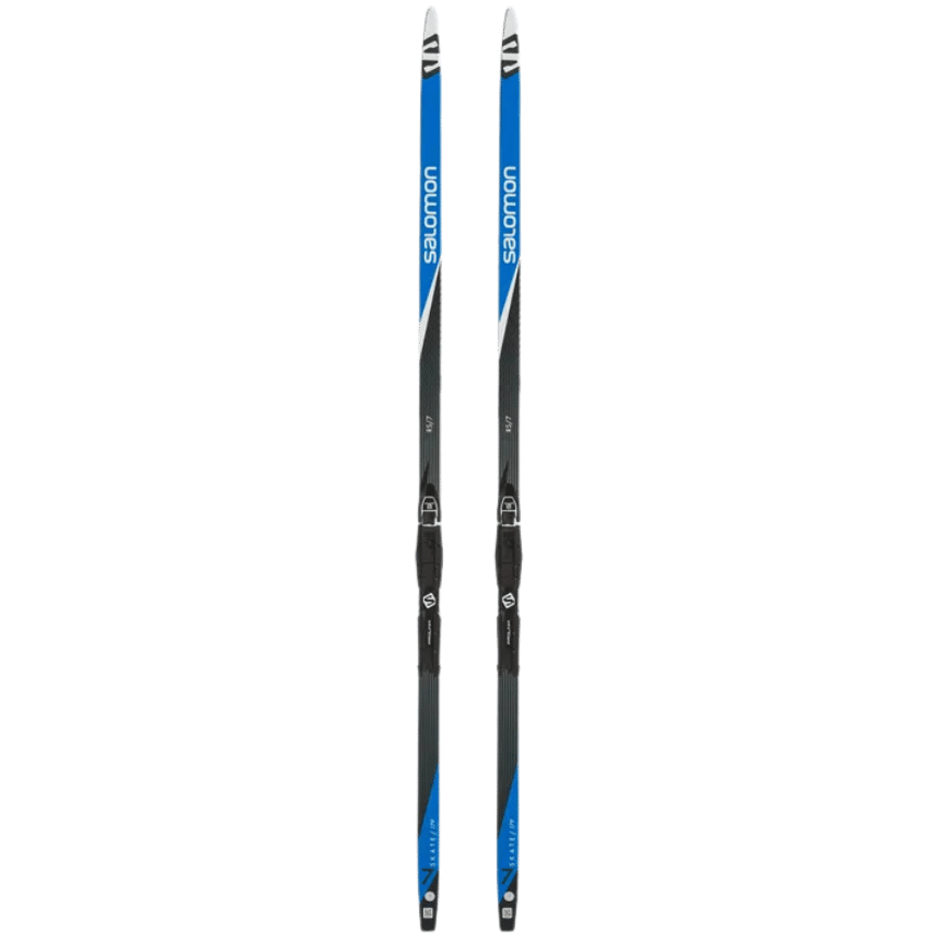 SALOMON RS7 PREMOUNTED PROLINK CROSS-COUNTRY SKI SET – BLACK