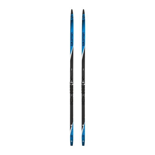 SALOMON RS7 PREMOUNTED PROLINK CROSS-COUNTRY SKI SET – BLACK