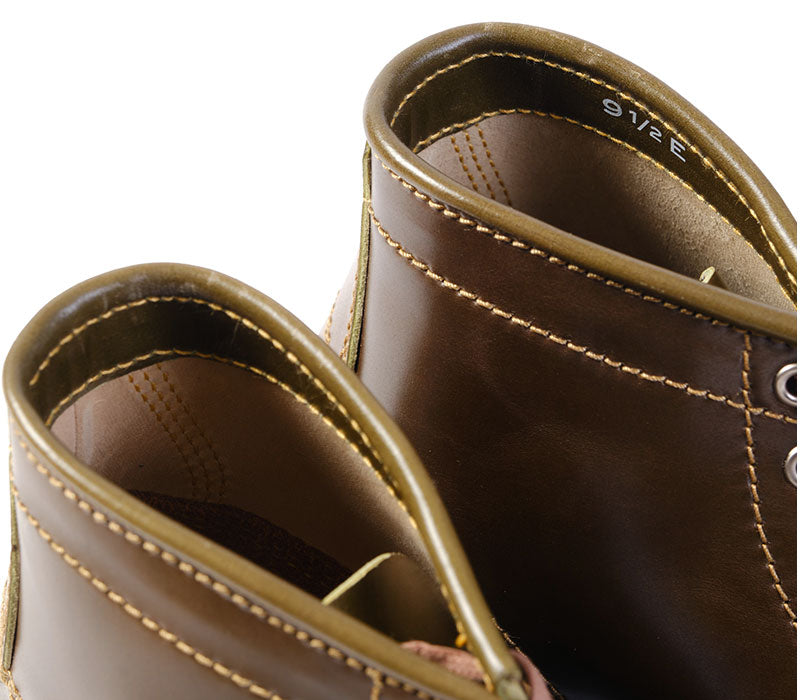 WEBSITE EXCLUSIVE OFFER COMBAT BOOTS / SHINKI HIKAKU SHELL CORDOVAN OL