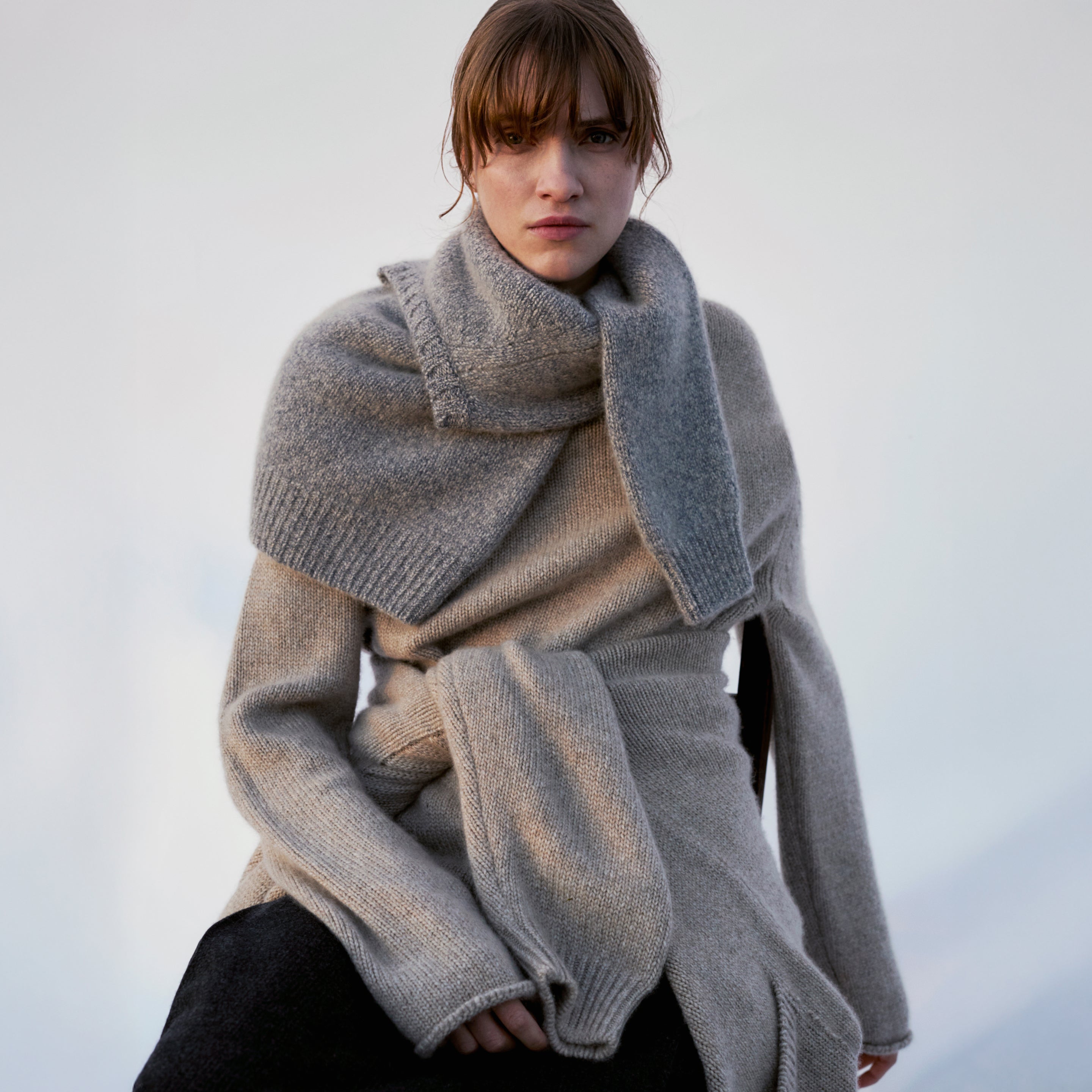 ブラックウォッチ・タータン カシミヤストール｜カシミヤ小物