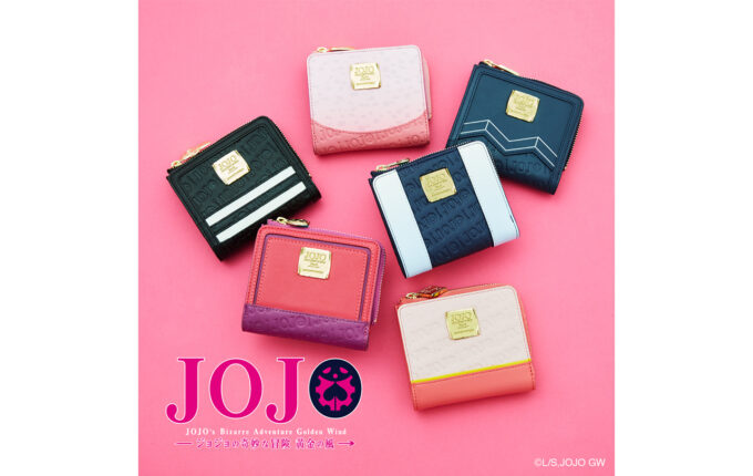 アニメ「ジョジョの奇妙な冒険 黄金の風」コラボ 折財布 | GOODS