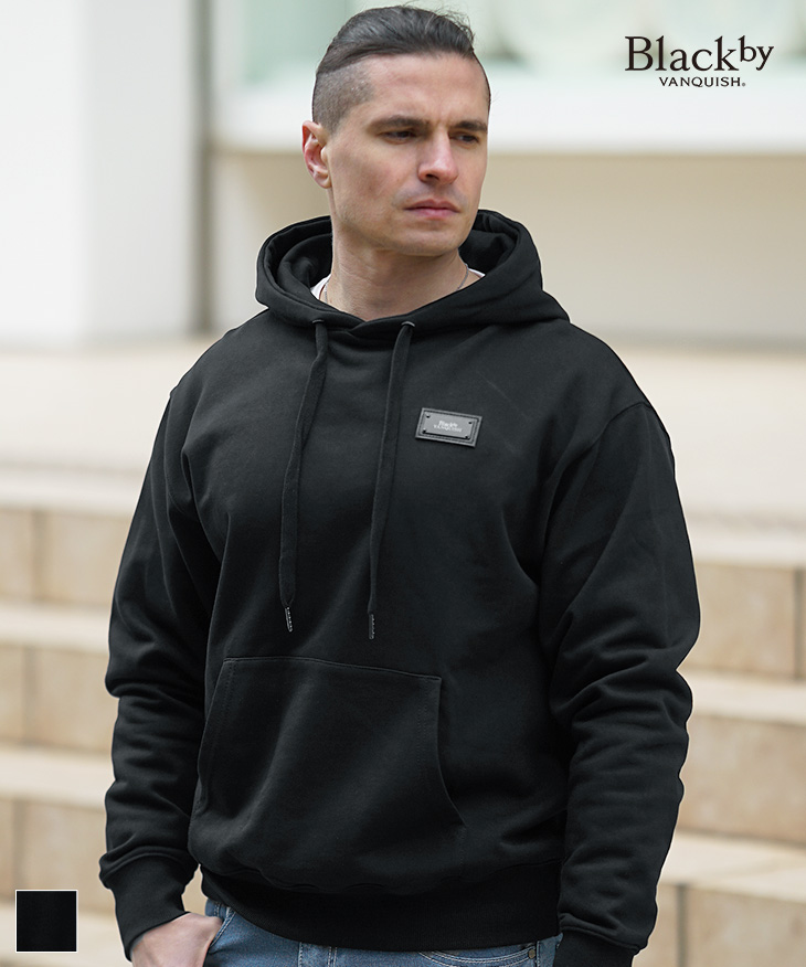 ロゴプレートパーカー Black by VANQUISH ｜【公式】joker（ジョーカー）