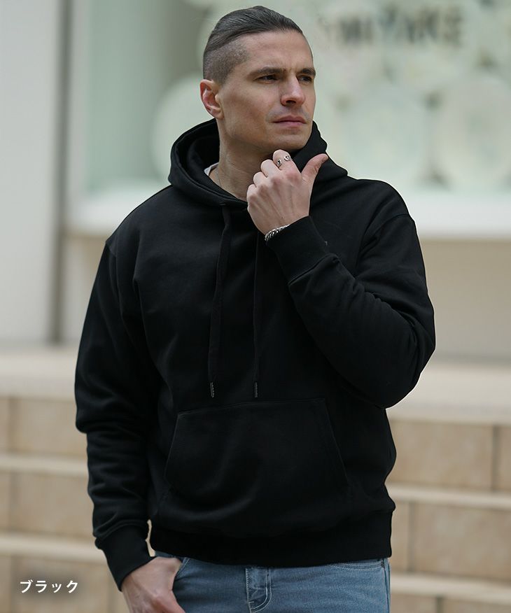 ロゴプレートパーカー Black by VANQUISH ｜【公式】joker（ジョーカー）