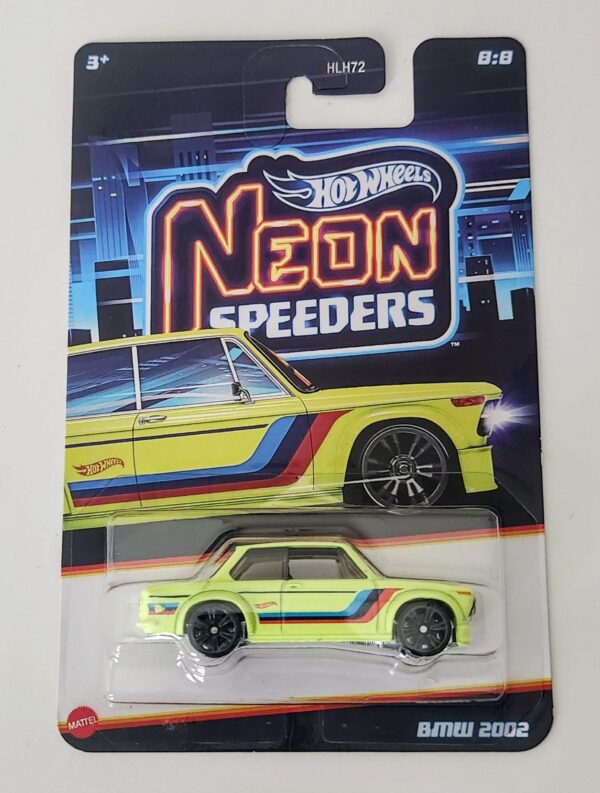 Hot wheels Silver series 2025 Neon Speeders HLH72-956E- BMW 2002