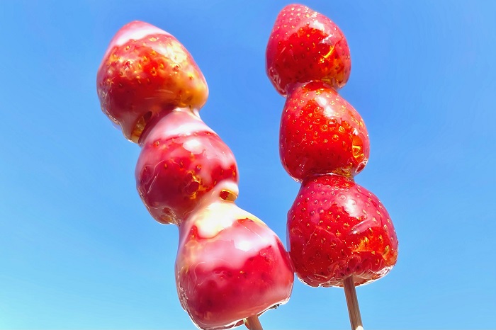 閉店】進化系いちご飴専門店『ストロベリーフェチ』＠mozoワンダー