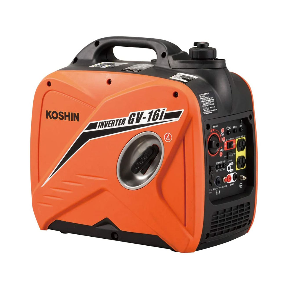 工進インバーター発電機 1600W GV-16i | ジョイフル本田 取り寄せ