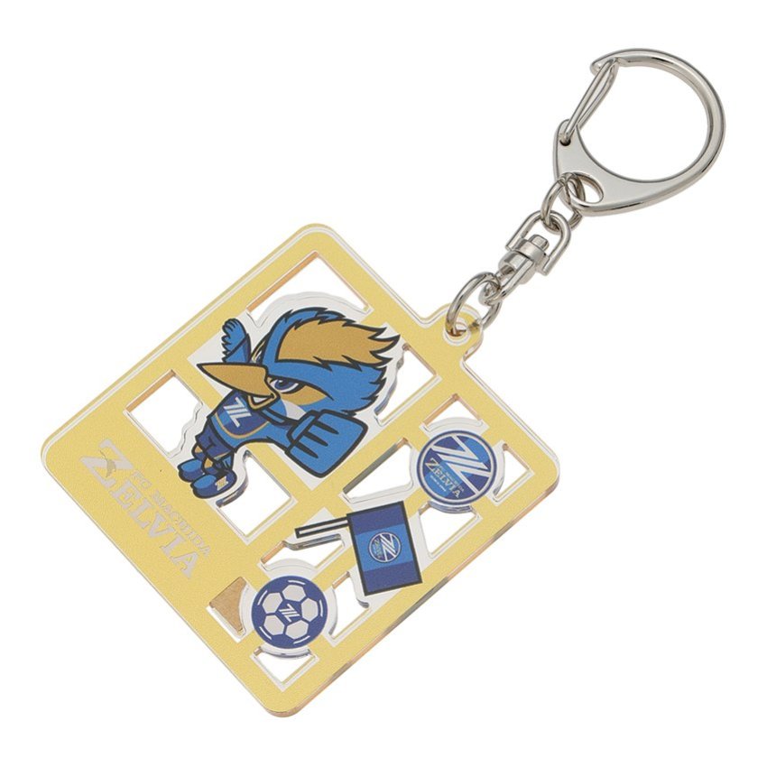 FC町田ゼルビア プラモデル風アクリルキーホルダー（歓喜ゼルビー