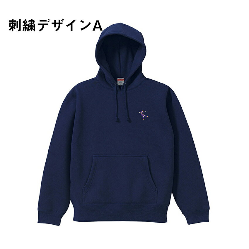 サンフレッチェ広島 21ワンポイント刺繍パーカー(ネイビー)｜【公式