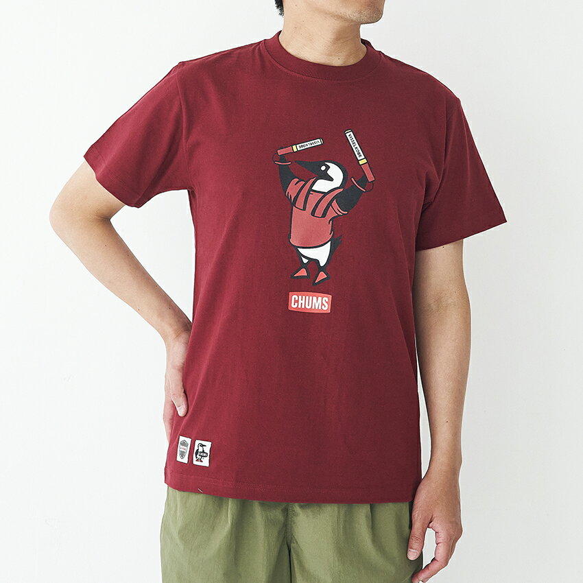 ヴィッセル神戸 【CHUMS｜VISSEL KOBE】ブービー ROOT FOR VISSEL T