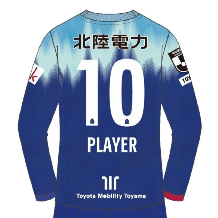 カターレ富山 【長袖】2026オーセンティックユニフォーム FP 1st