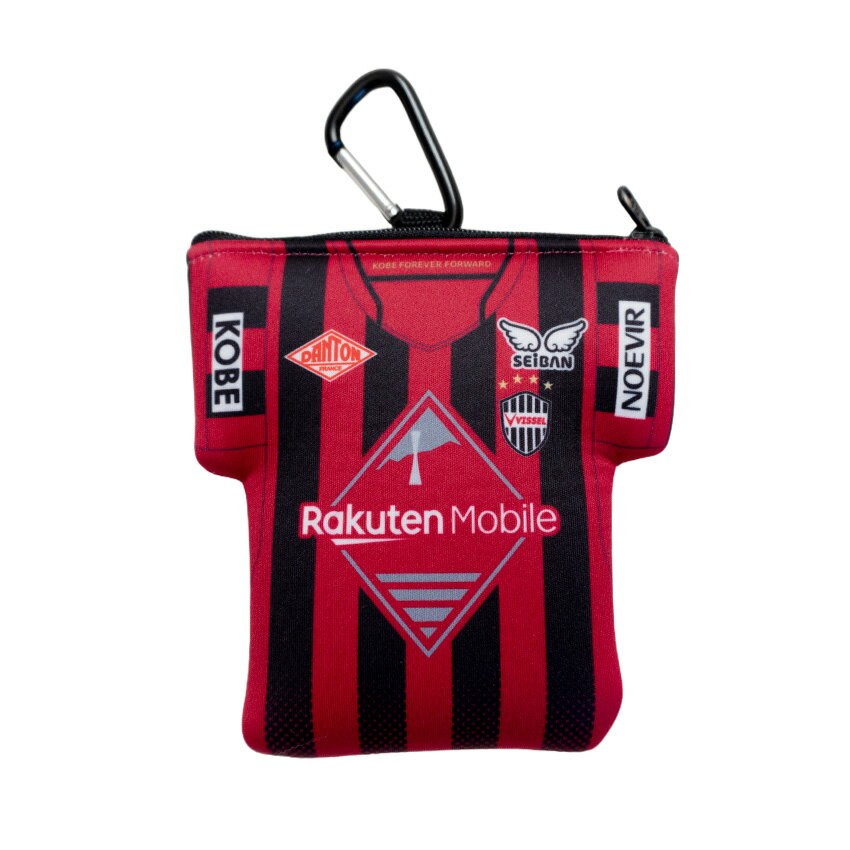 ヴィッセル神戸 ユニフォーム型ポーチ（カラビナ付き）（1st）｜【公式