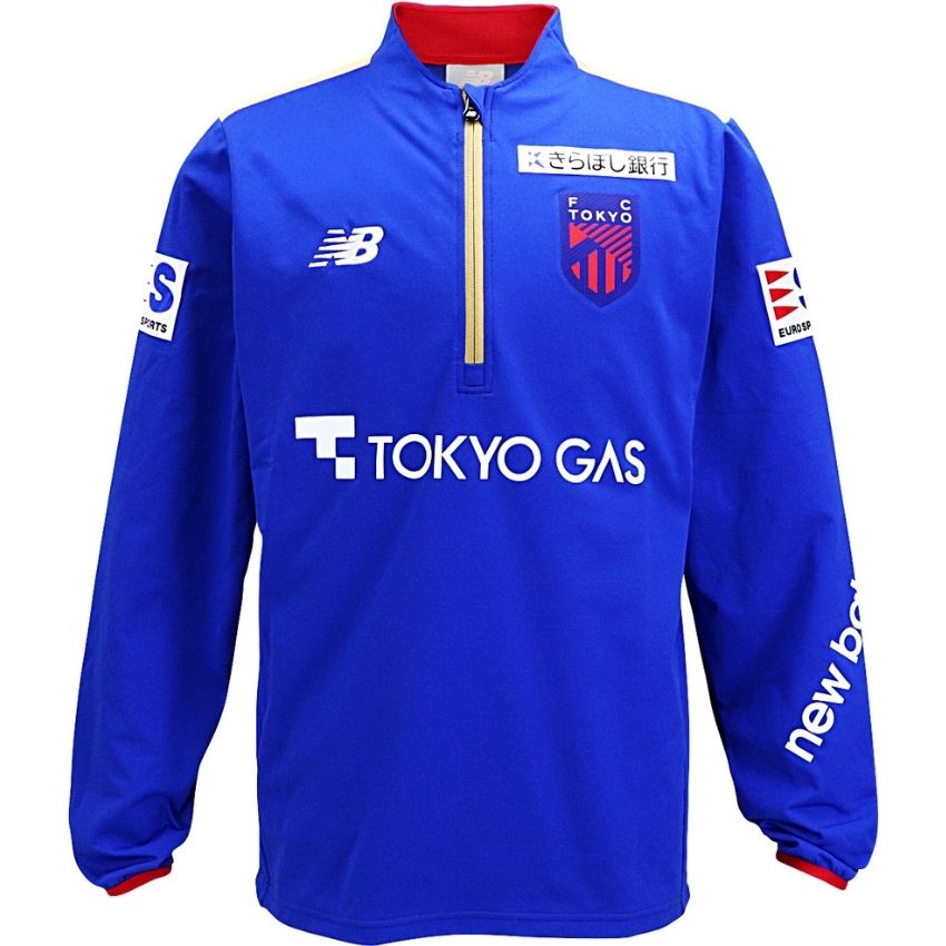 FC東京 26 小平練習着 FP用 ウォームアップハーフジップジャージ