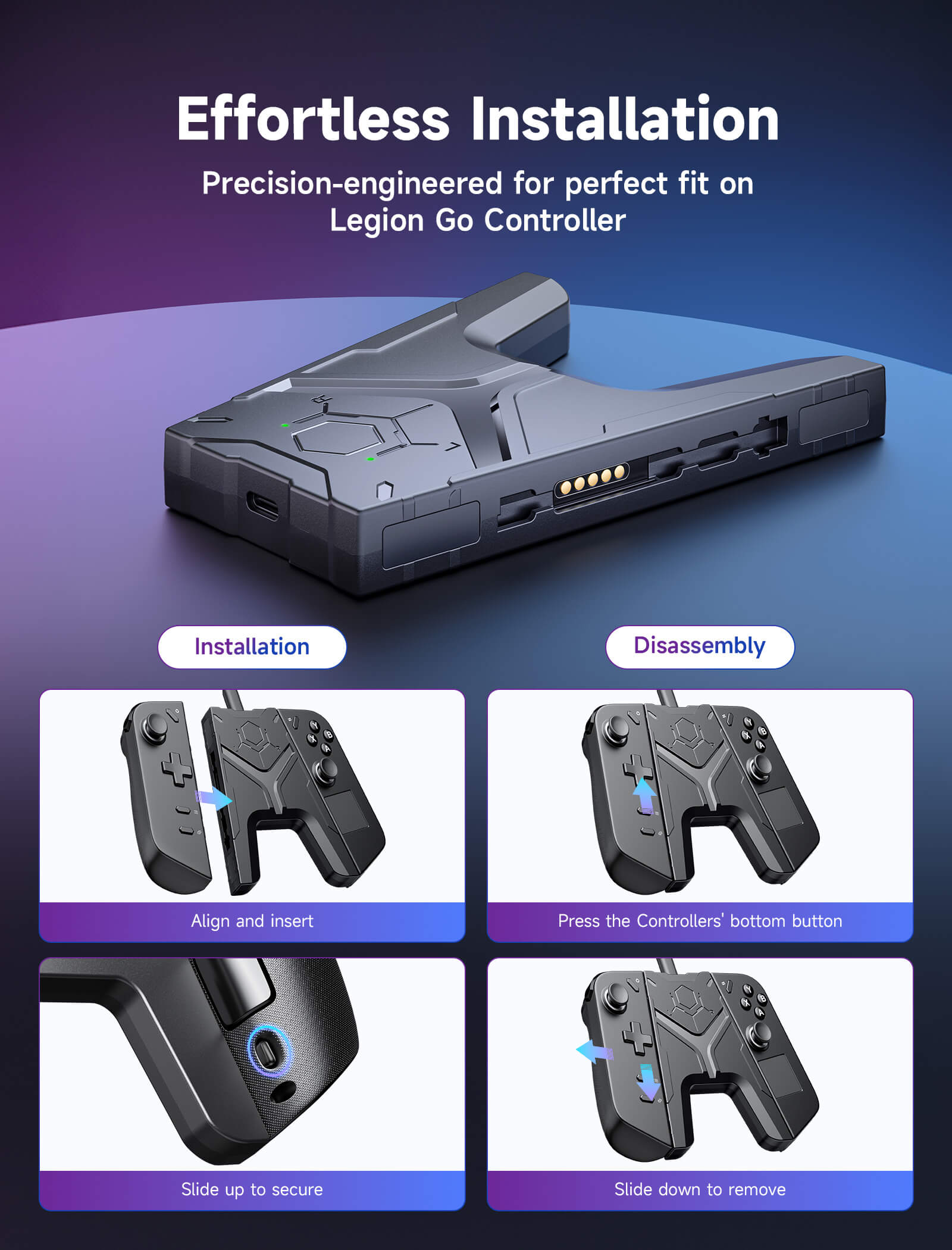 Legion Go コントローラー用充電コネクタ