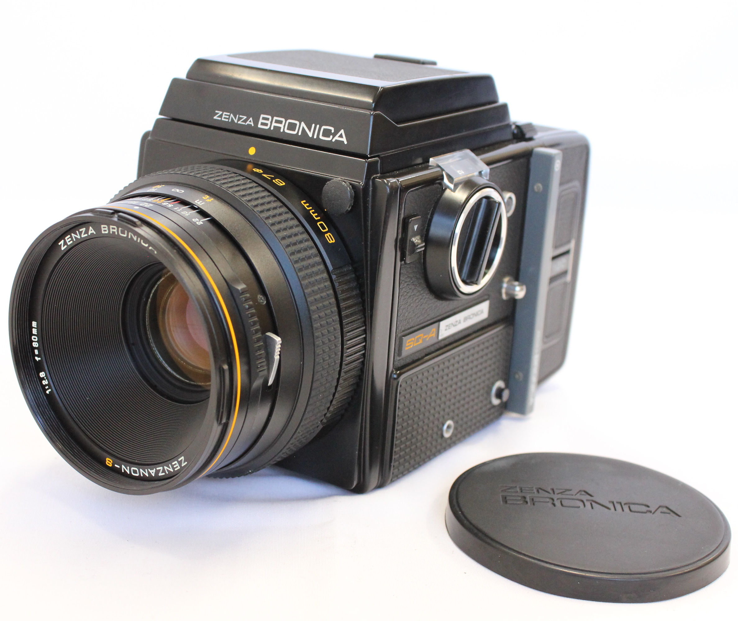 ZENZA BRONICA SQ-A w/Zenzanon-S 80mm F2.8 Lens from Japan (C1250