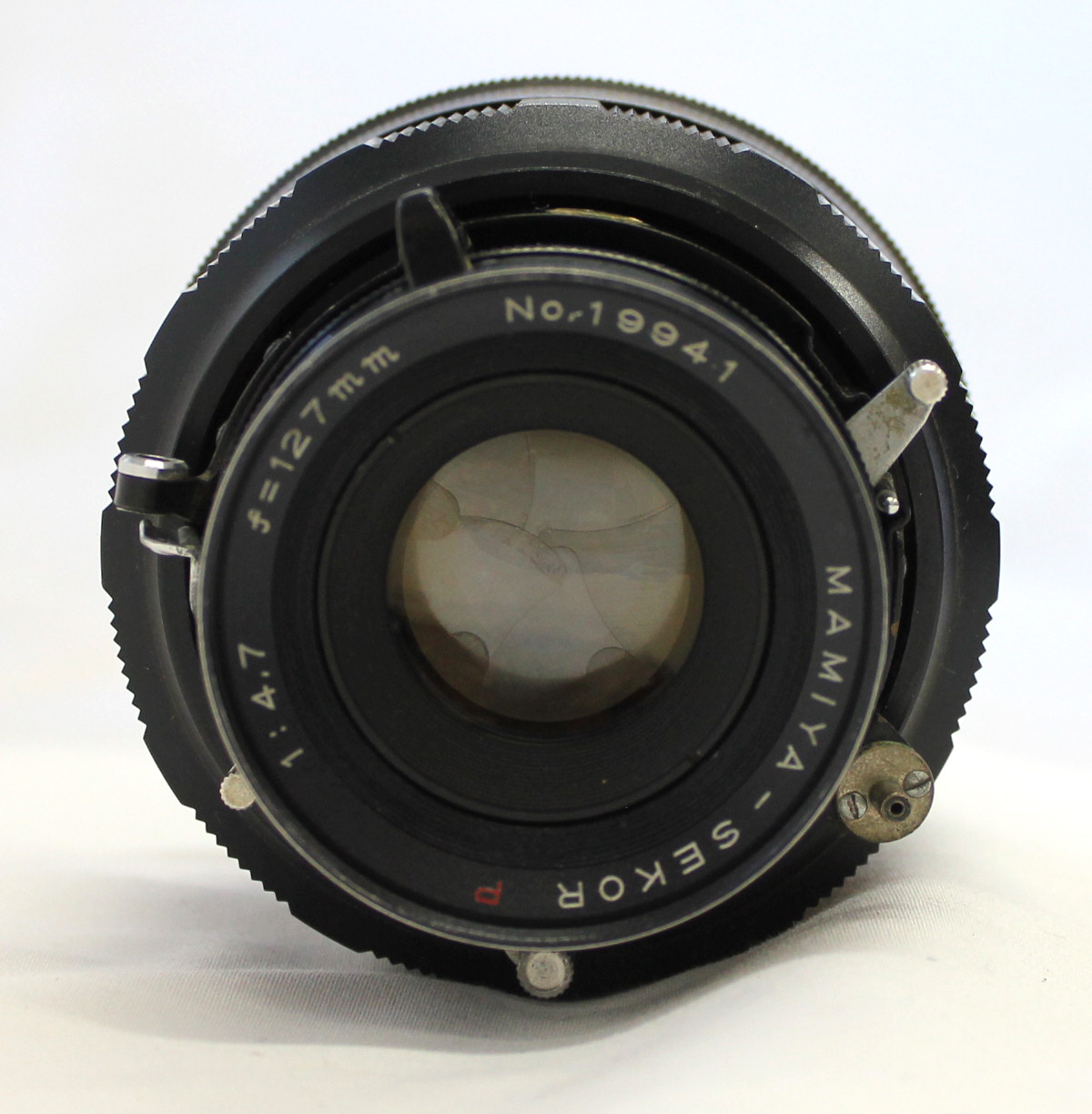 Mamiya Universal Press with Sekor P 127mm F/4.7 Lens & Polaroid