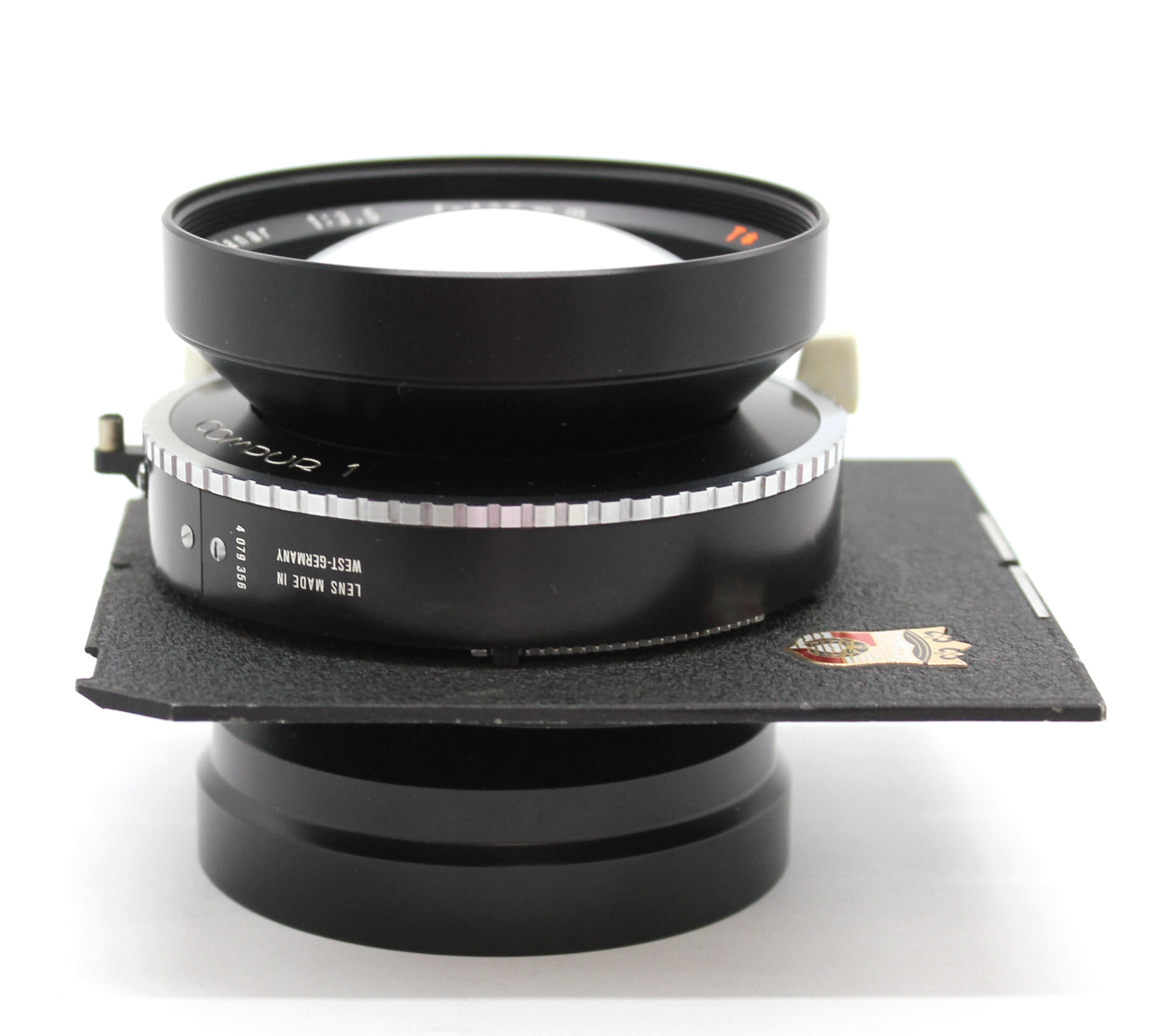 Carl Zeiss Planar 135mm F/3.5 T* 4x5 Lens Compur 1 Shutter w