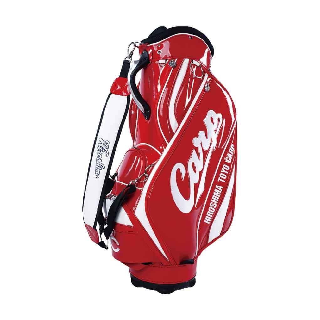 NEW 広島東洋カープ キャディバッグ｜レザックス