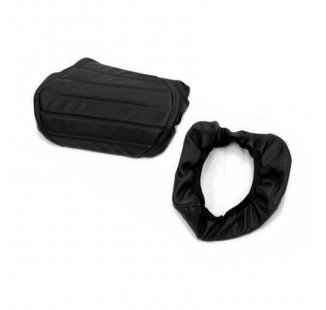 ブラウンレザーサドルカバー（ロングサドル）