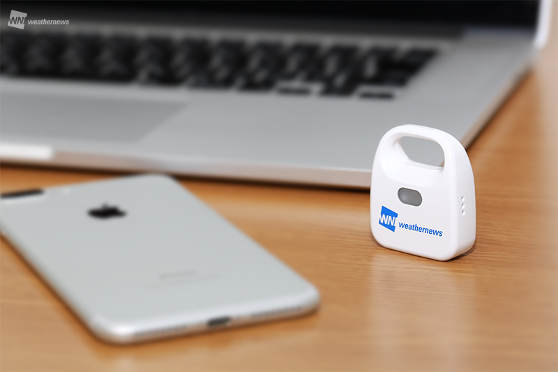 スマホ連携の気象センサー対応ビーコン「WxBeacon2」を販売開始