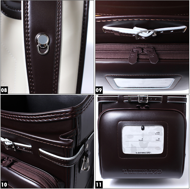 NOWHERE / A BATHING APE® ABC SCHOOL BAG