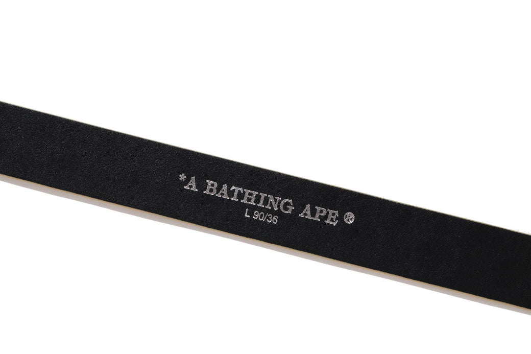 1ST CAMO BAPE LEATHER BELT | bape.com