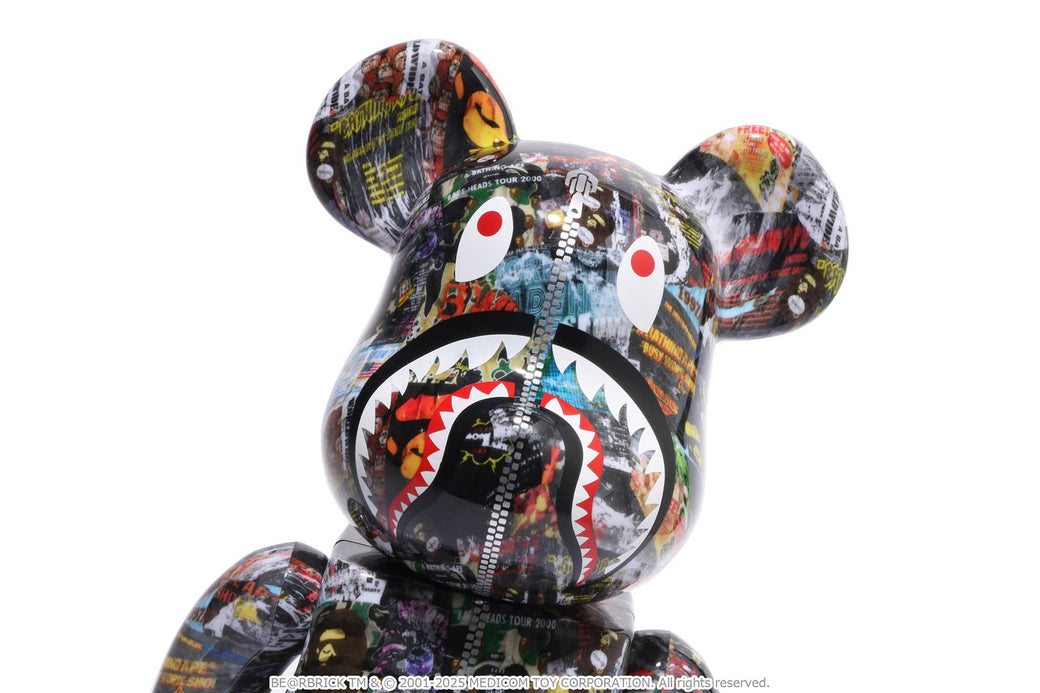 LEGACY CAMO SHARK BE@RBRICK 100%&400% | bape.com