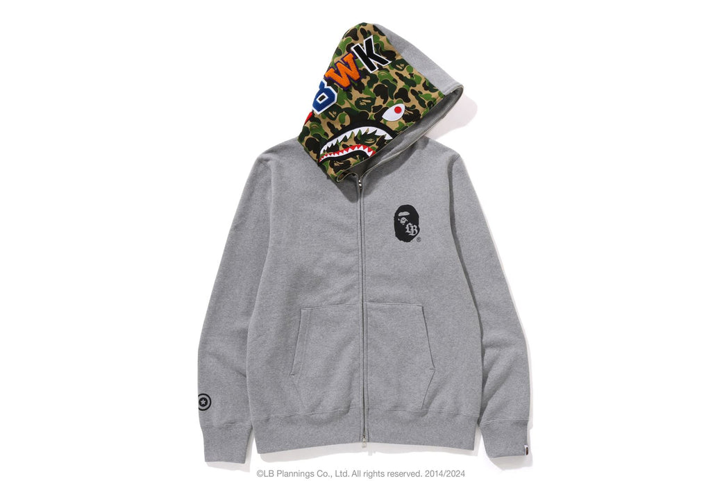BAPE X LBWK 】S15 SHARK FULL ZIP HOODIE | bape.com