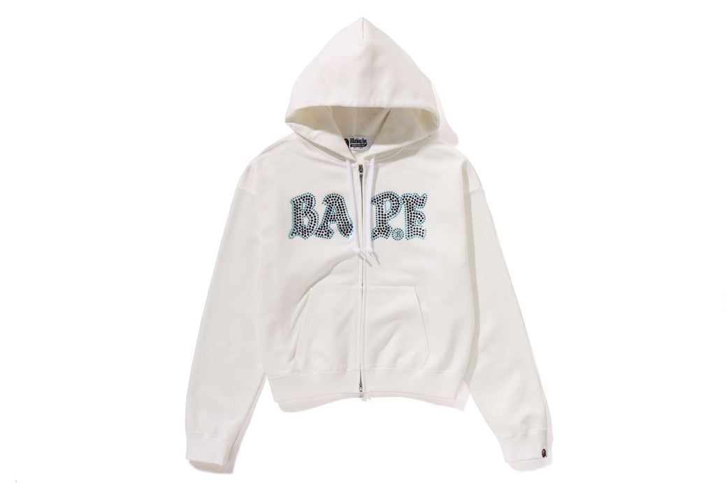 CRYSTAL STONE BAPE ZIP HOODIE | bape.com