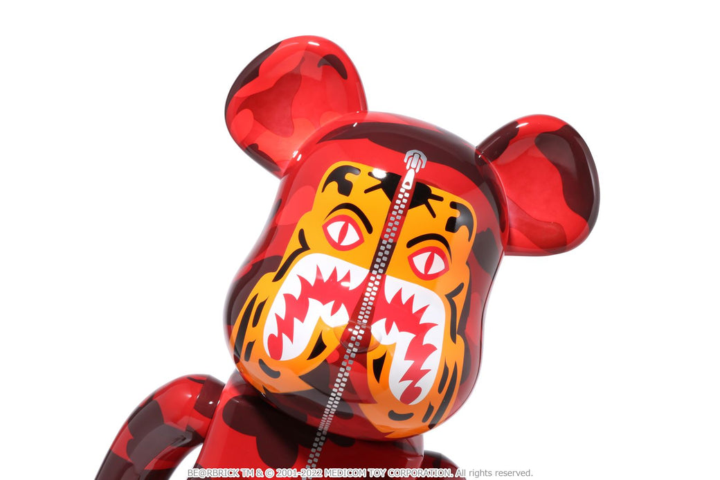 BAPE X MEDICOM TOY 】COLOR CAMO TIGER BE@RBRICK 1000% | bape.com