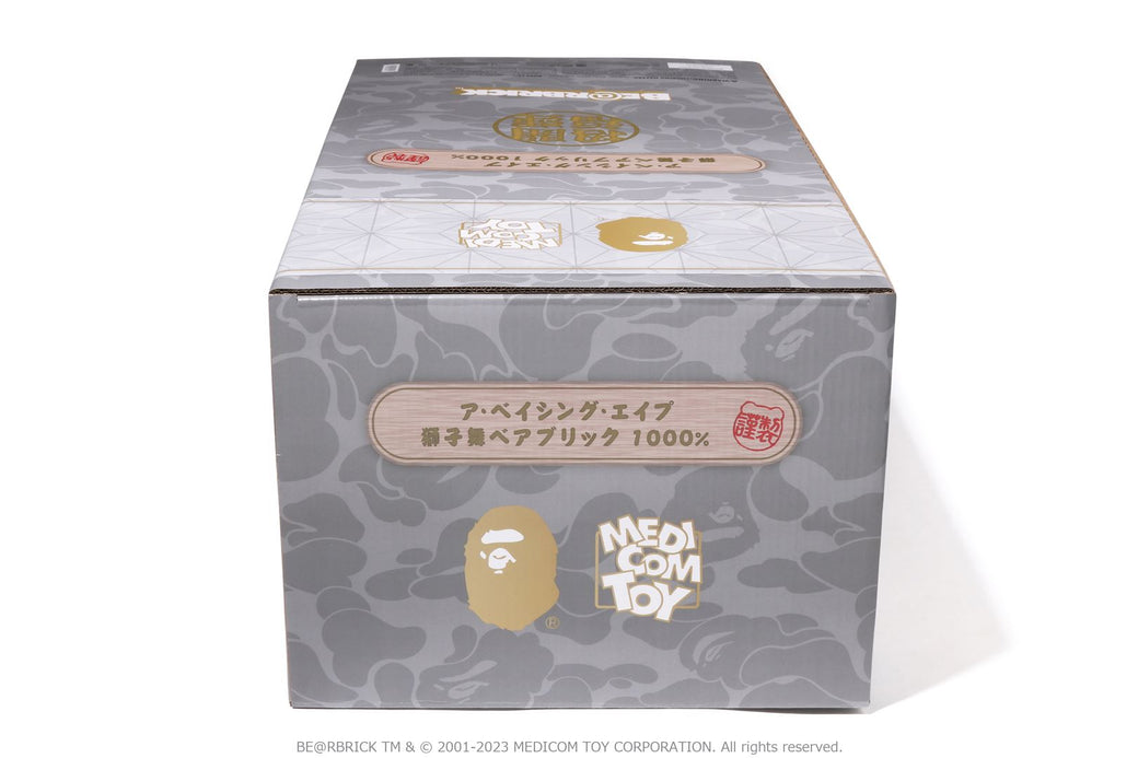 NEW YEAR BE@RBRICK SHISHIMAI 1000% | bape.com