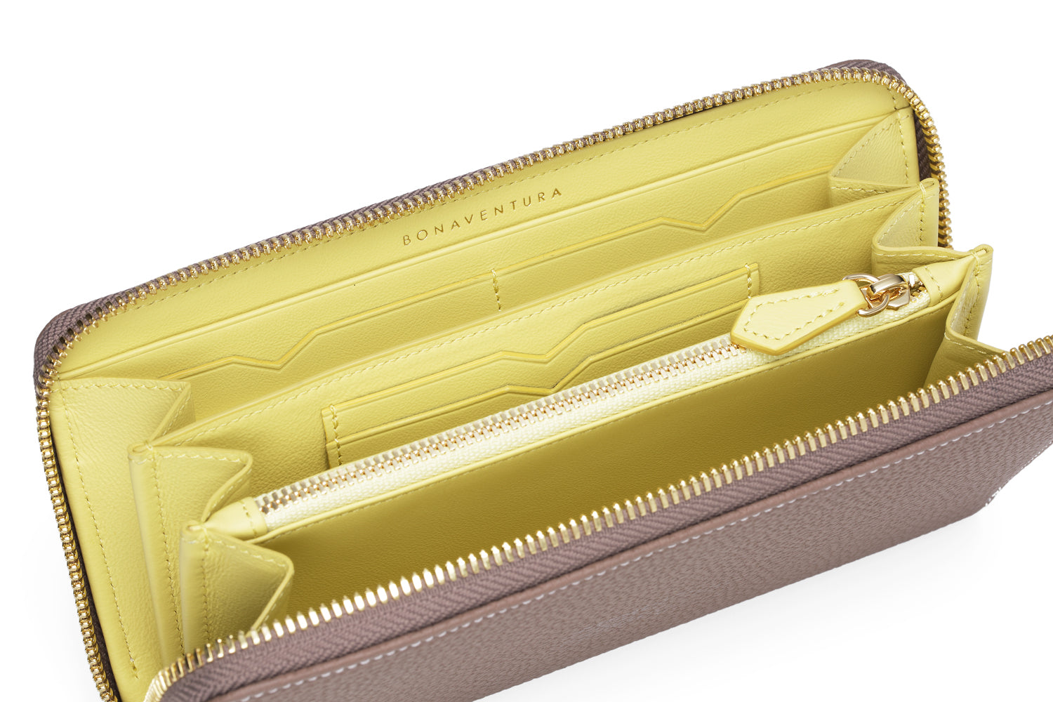 ロングジップ ウォレット シュリンクレザー