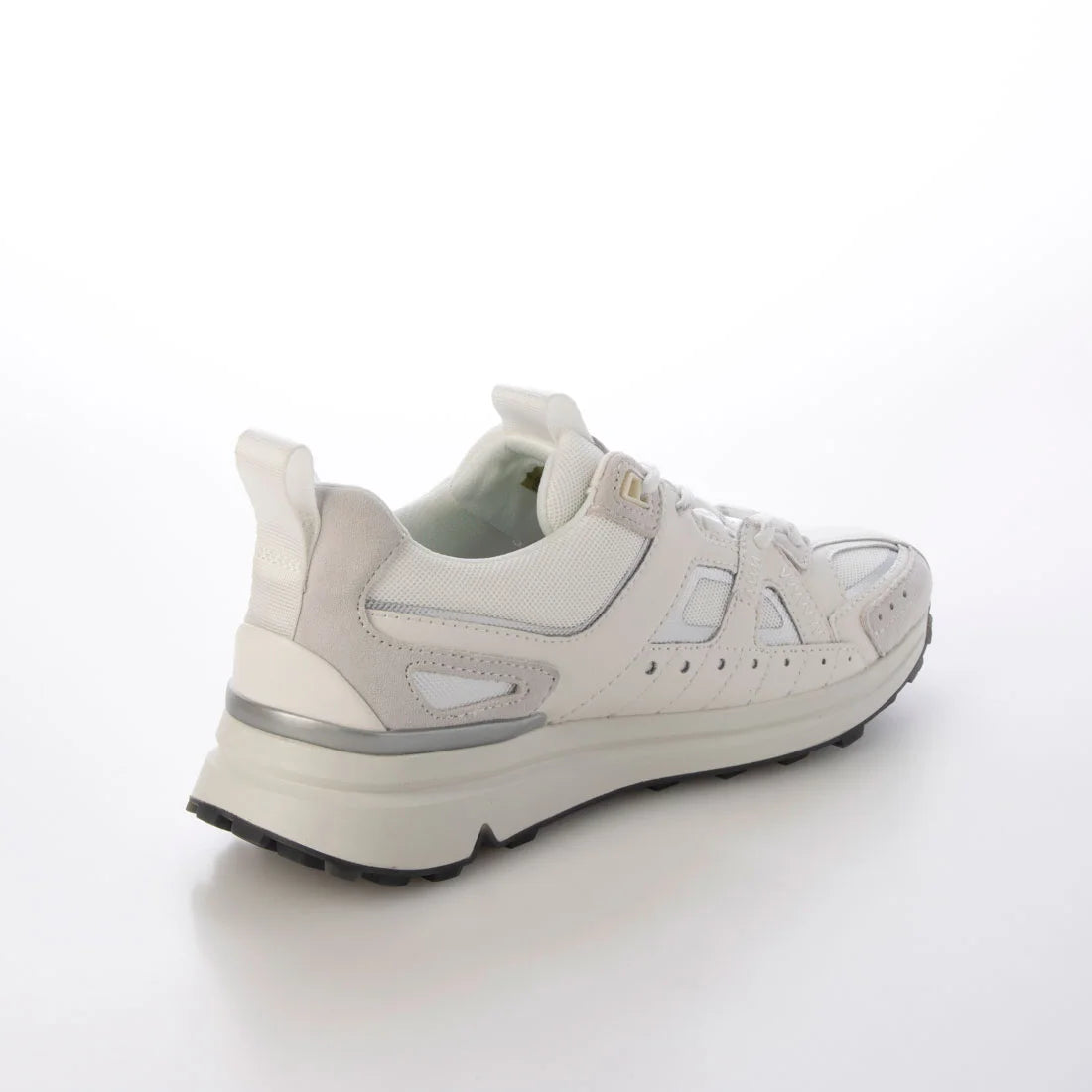 ブソラ BMS レディース 本革コンビ スニーカー （ホワイト） – Bussola