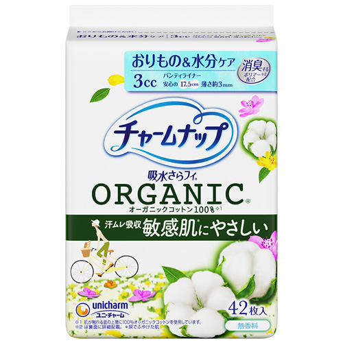 チャームナップ 吸水さらフィ オーガニックコットンタイプ 15cc 無香料