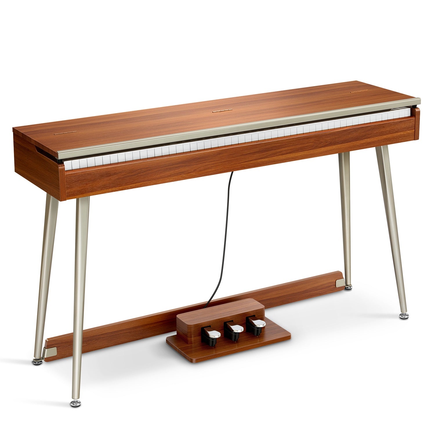 DDP-80 PLUS 88鍵木目調フルウェイト電子ピアノカバー付き初心者向け