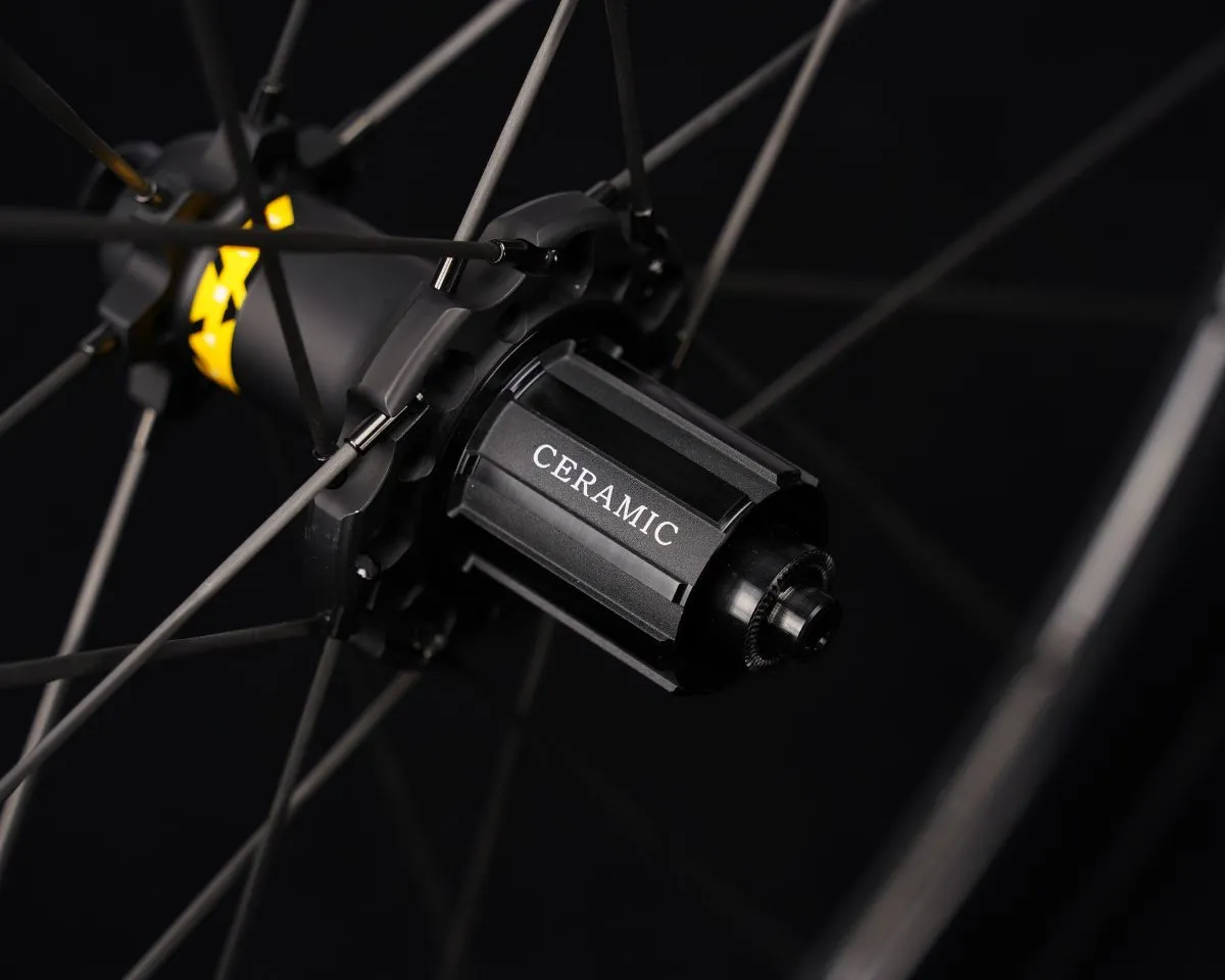 Drive 50V リムブレーキホイールセット セラミックベアリング