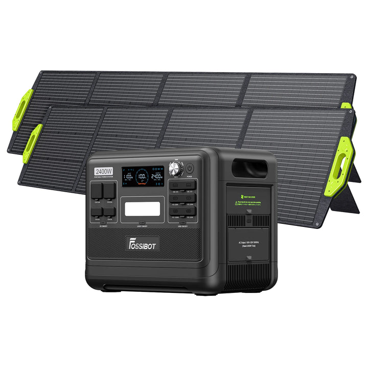 FOSSiBOT F2400 大容量ポータブル電源 | 車中泊・キャンプ・防災