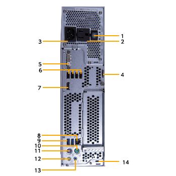 富士通デスクトップ パソコン ESPRIMO D588/VX 各部名称/外観