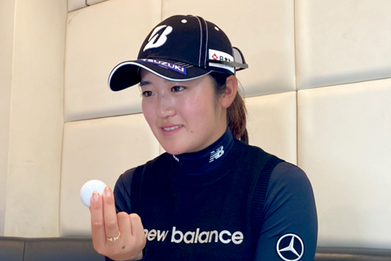 VOICE16.稲見 萌寧 | BRIDGESTONE GOLF -ブリヂストンゴルフ-