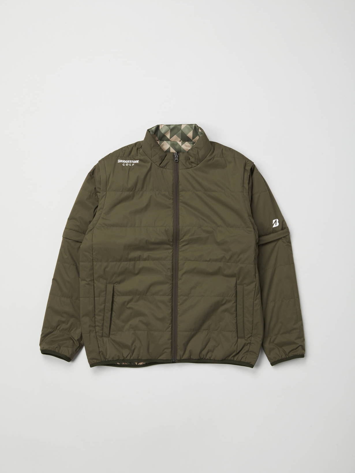 秋冬 中わた6WAYブルゾン(M KH(カーキ)): アパレル|BRIDGESTONE GOLF