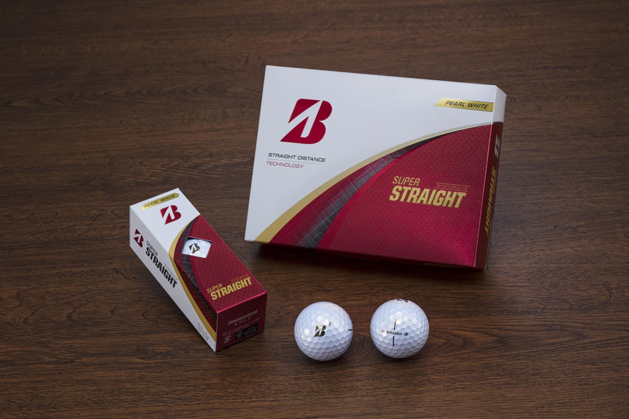 無料オウンネーム】SUPER STRAIGHT（パールホワイト） [3ダース：36個