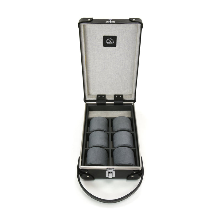 センテナリー 6 スロット ウォッチケース | ブラック/ブラック