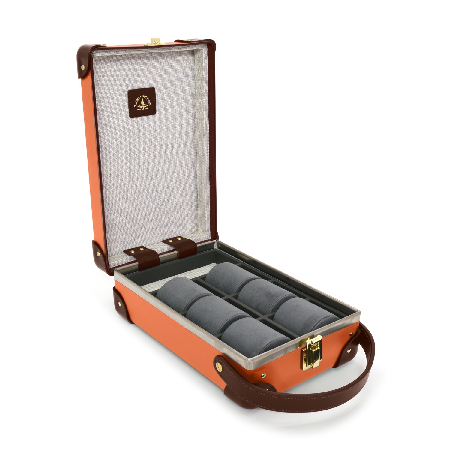 センテナリー 6 スロット ウォッチケース | ブラック/ブラック