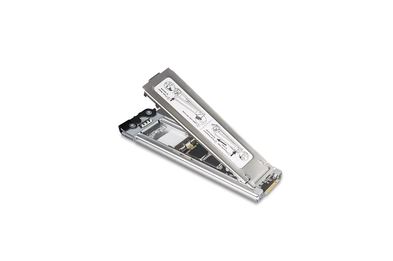 MB842MP-B_2 x M.2 NVMe SSD搭載用リムーバブルケース PCI Express