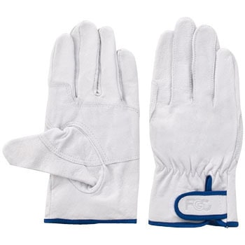 豚革レインジャー型アテ付マジック式手袋 F-805 富士グローブ 豚革手袋