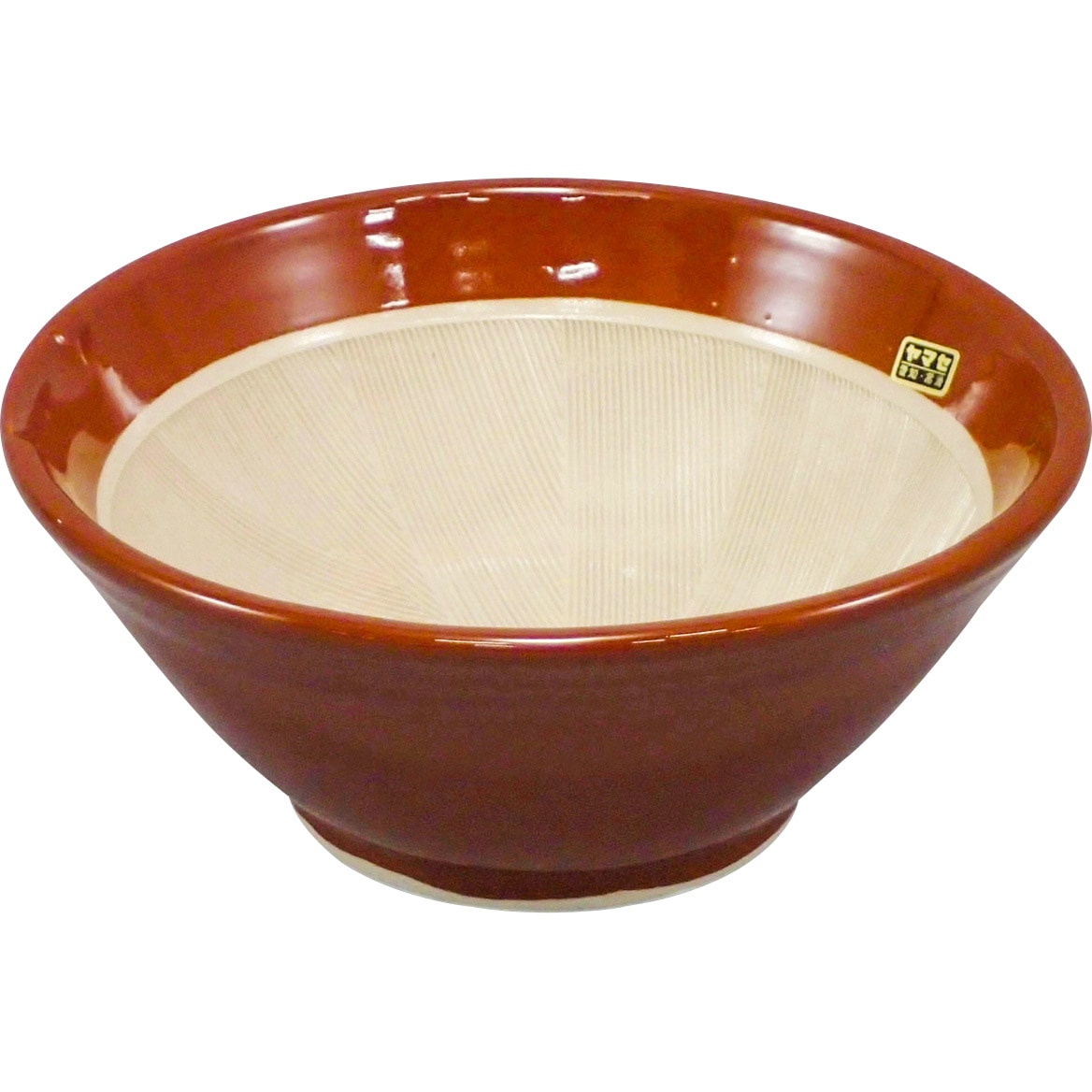 すり鉢 常滑焼 ノーブランド 外寸Φ185×H80mmサイズ(号)6 - 【通販