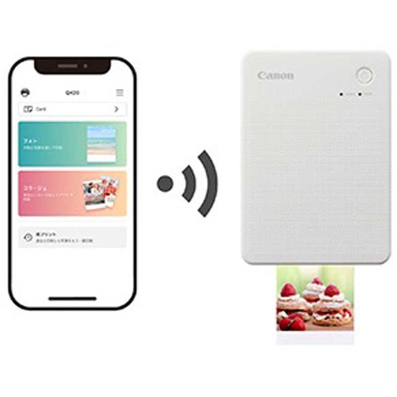 QX20(WH) コンパクトフォトプリンター セルフィー QX20 1個 Canon